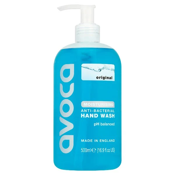 Avoca blue antibacterial handwash, 6 × 500 mL