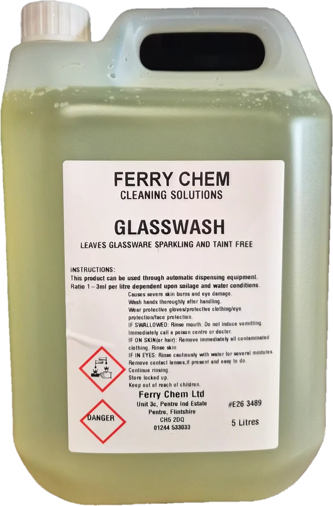 Glasswash detergent, 5 L