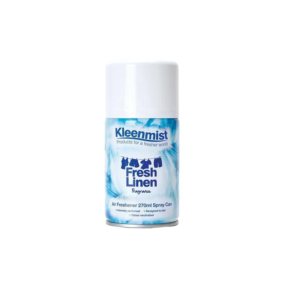 Kleenmist Fresh Linen metered aerosol refill