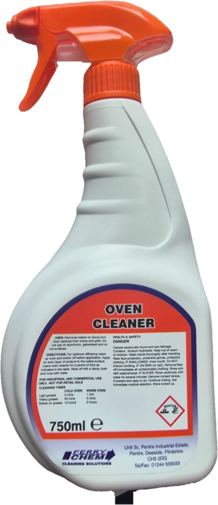 Oven cleaner trigger spray, 750 mL