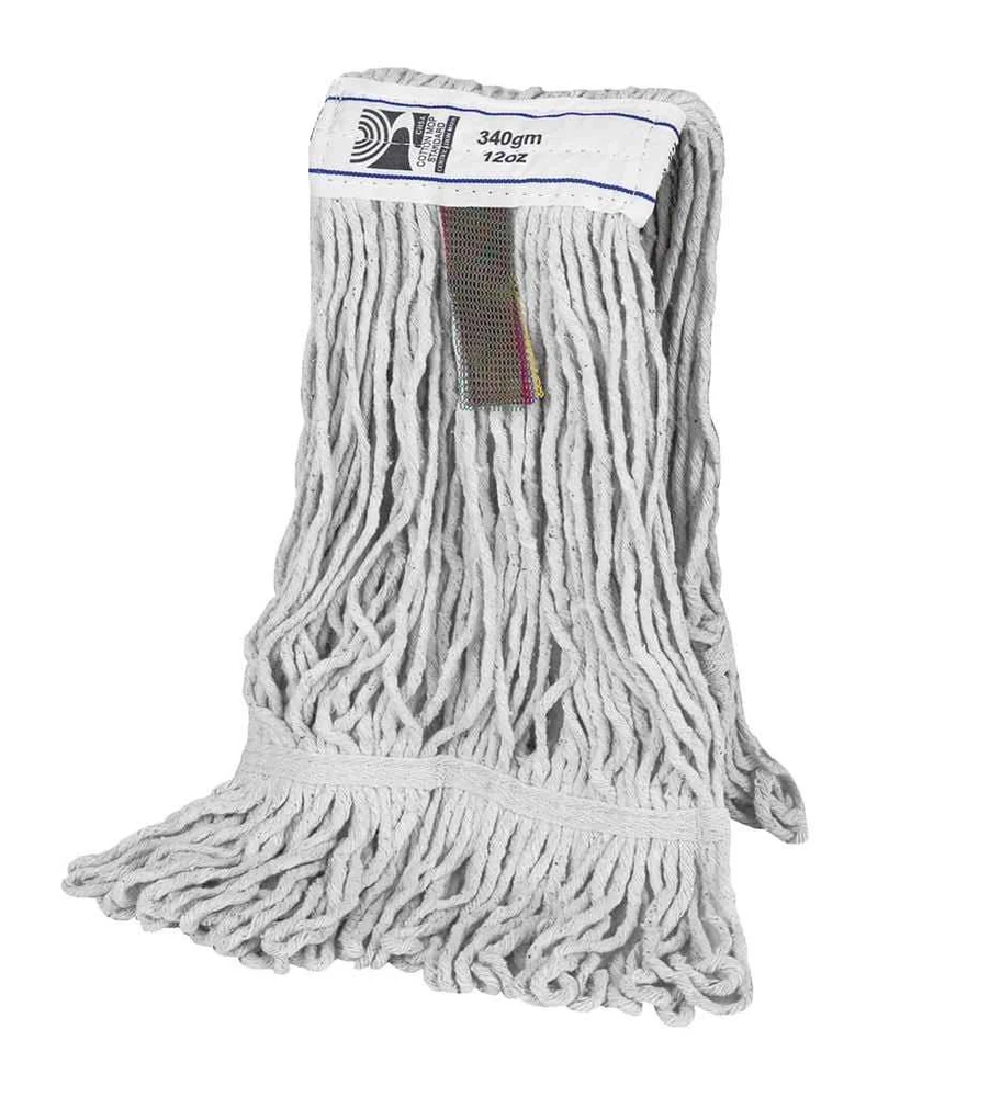 Looped stayflat Kentucky mop heads
