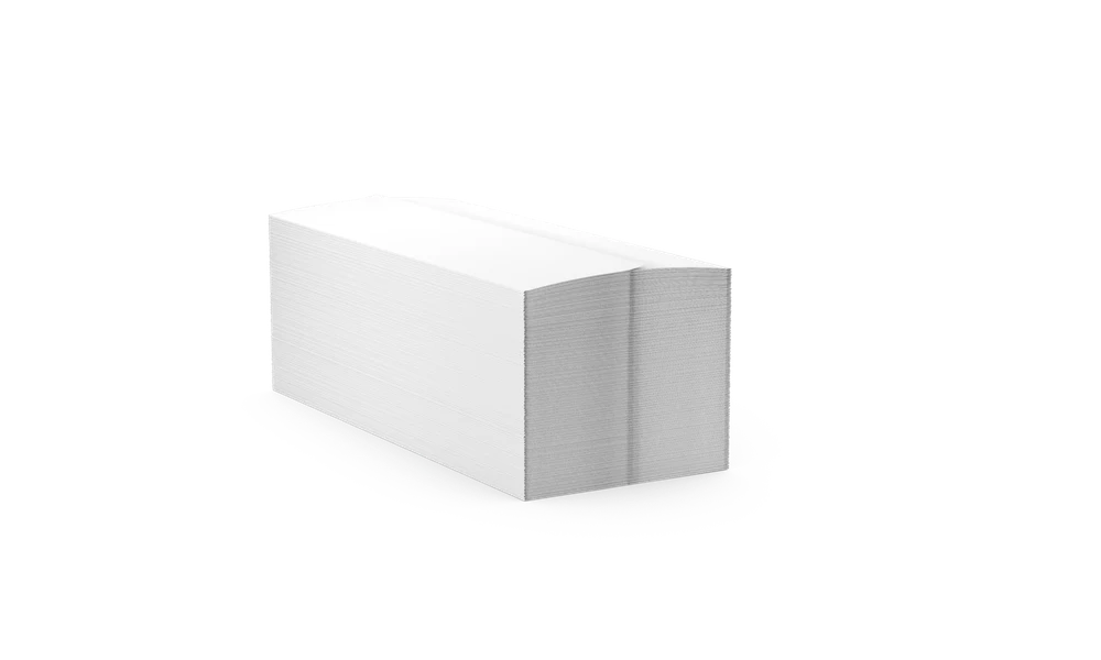 Optimum white 2-ply C-fold hand towels — case of 2,295