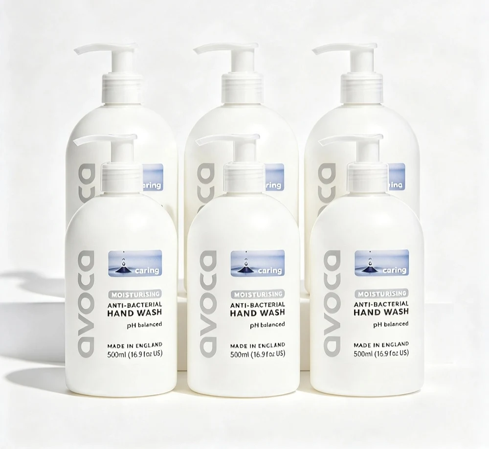 Avoca White Caring handwash — 6 × 500 ml