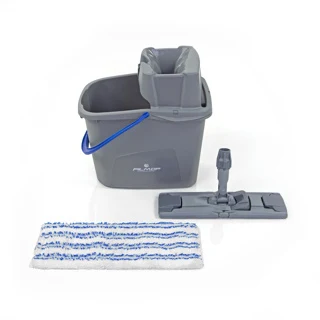 Easy Wash flat-mop kit — blue