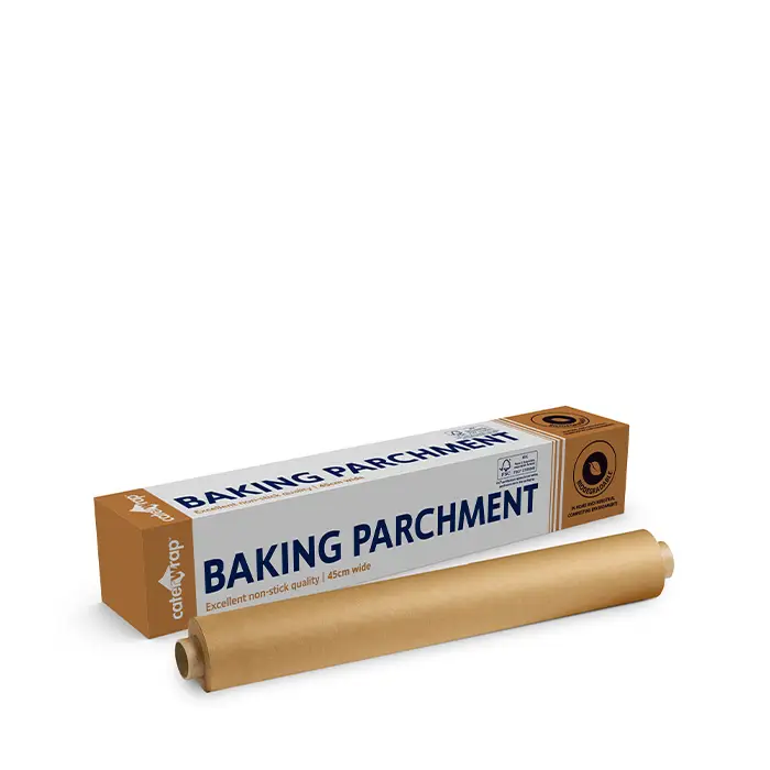 Caterwrap baking parchment in cutter box, 45 cm × 75 m