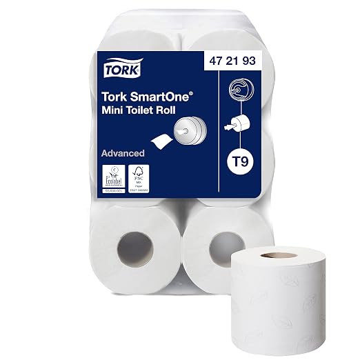 Tork SmartOne mini toilet rolls, 12 pack