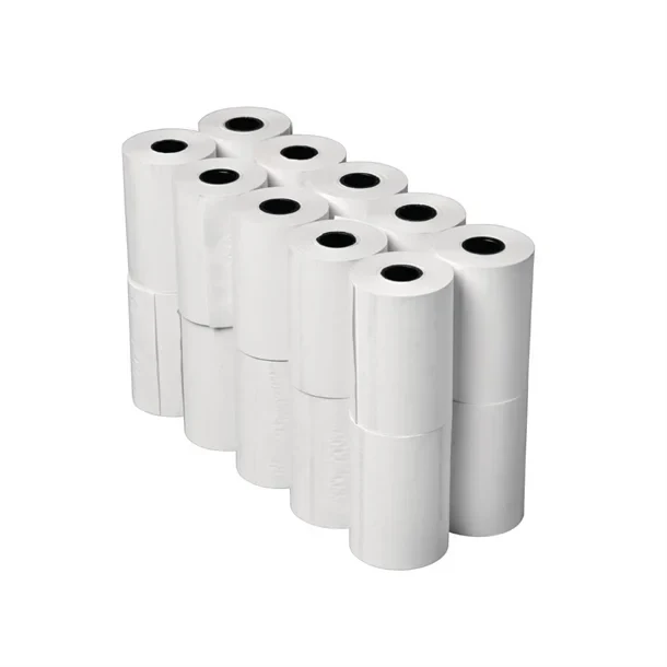 White thermal till rolls — 57 × 40 mm, 20 pack